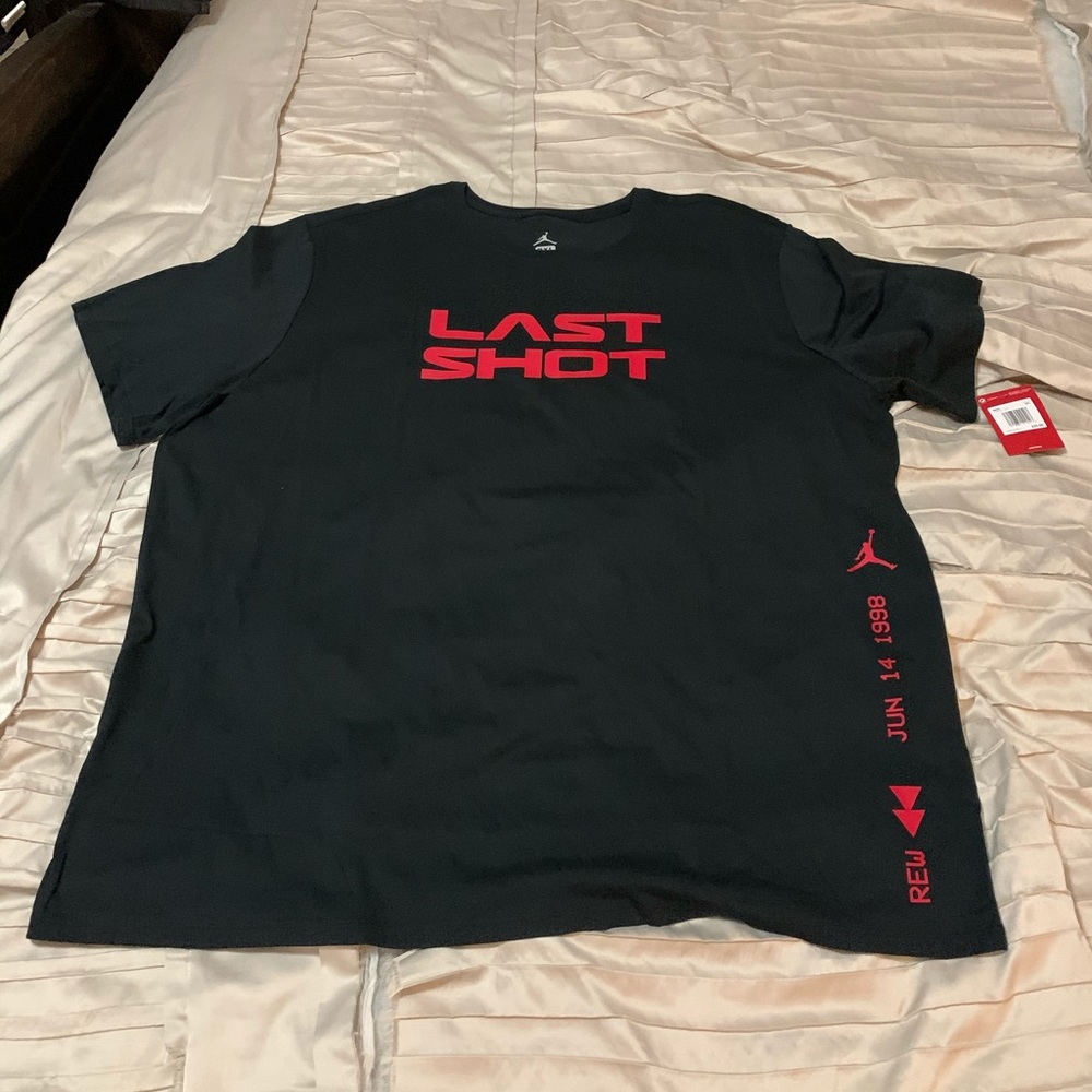 Jordan shirt.